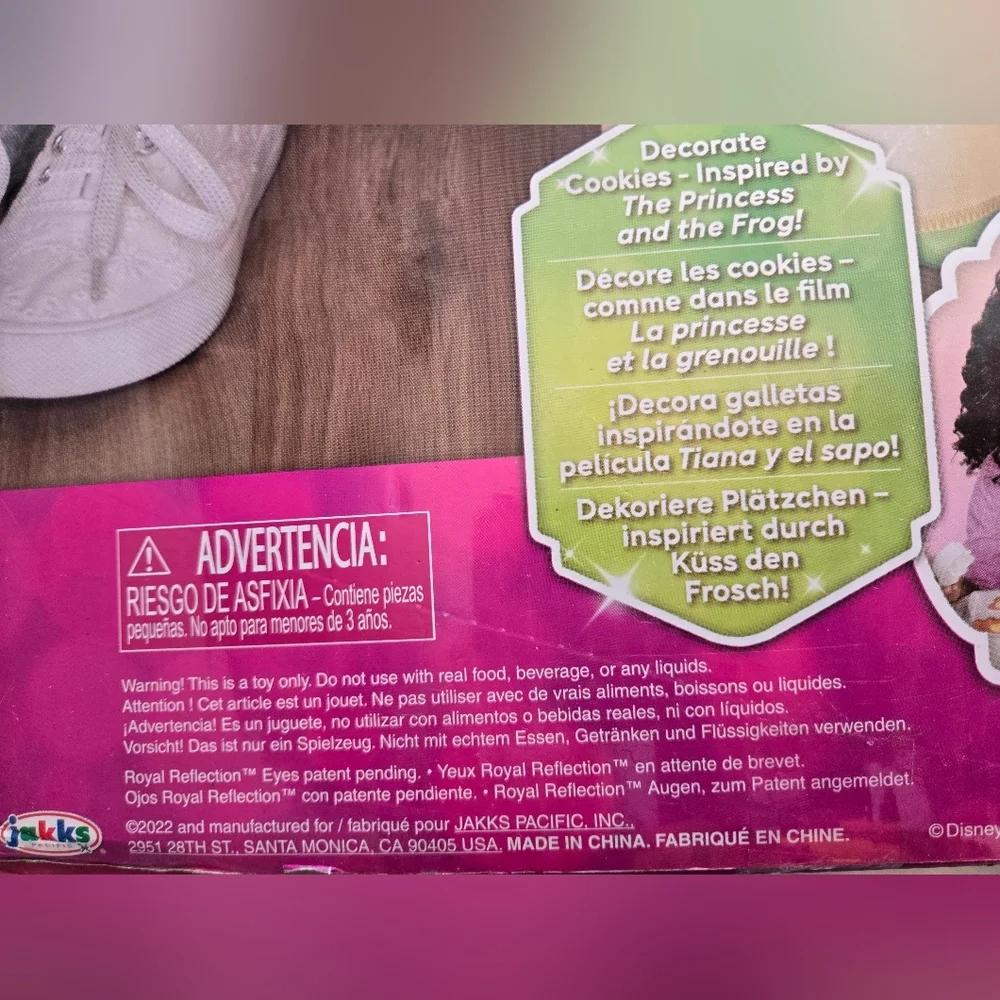 Disney Princess Playdate Tiana Doll 32” Tall & Poseable with Baking Accessories - Picture 6 of 12